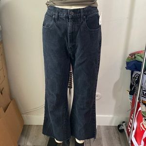 SLVRLAKE Frankie Black Jean Perfect kick flare jeans